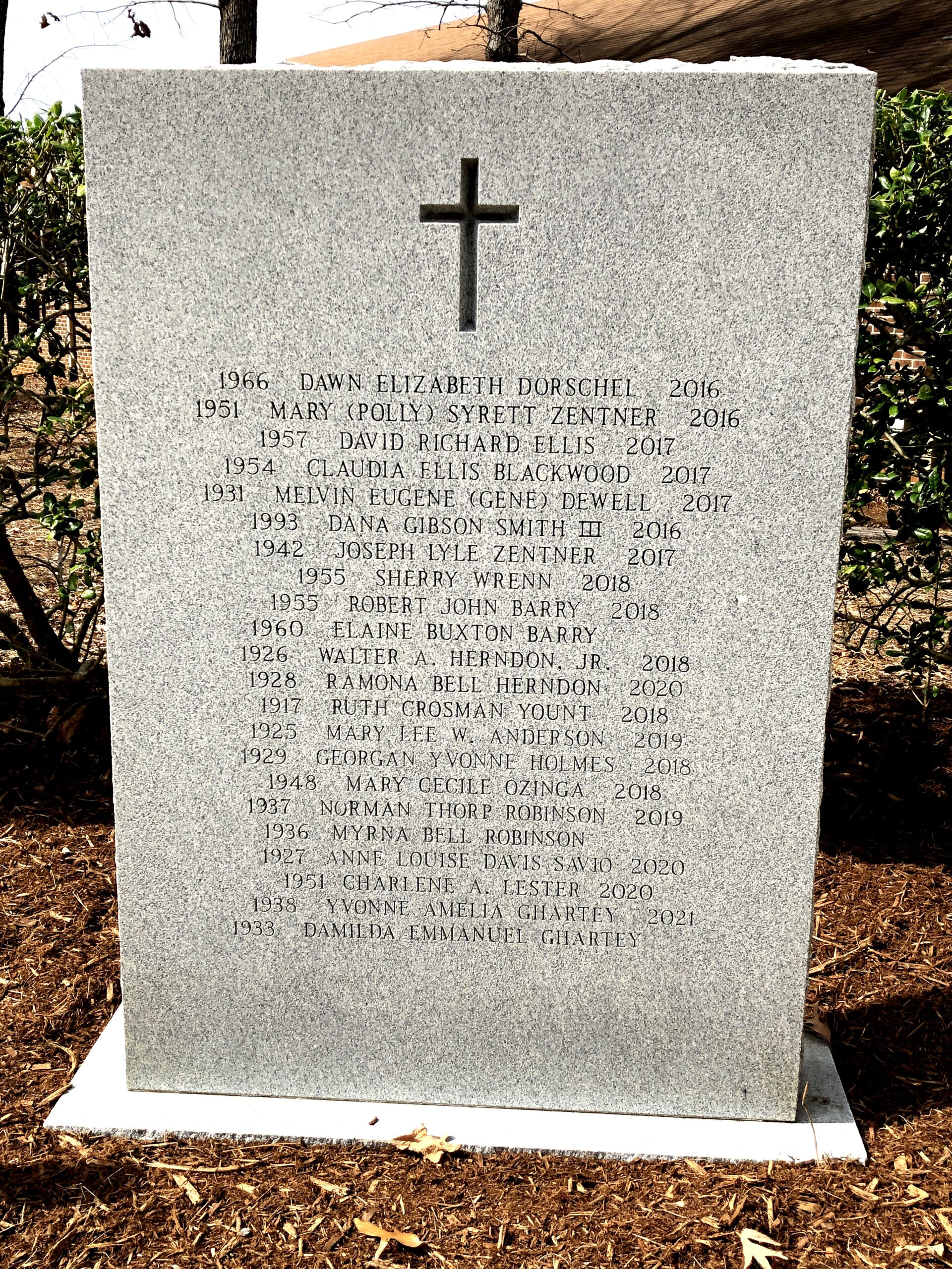 Memorial Garden |